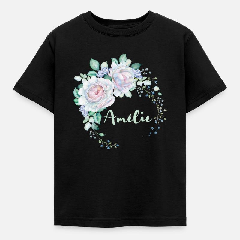 Pour Amélie - T-shirt Enfant - noir