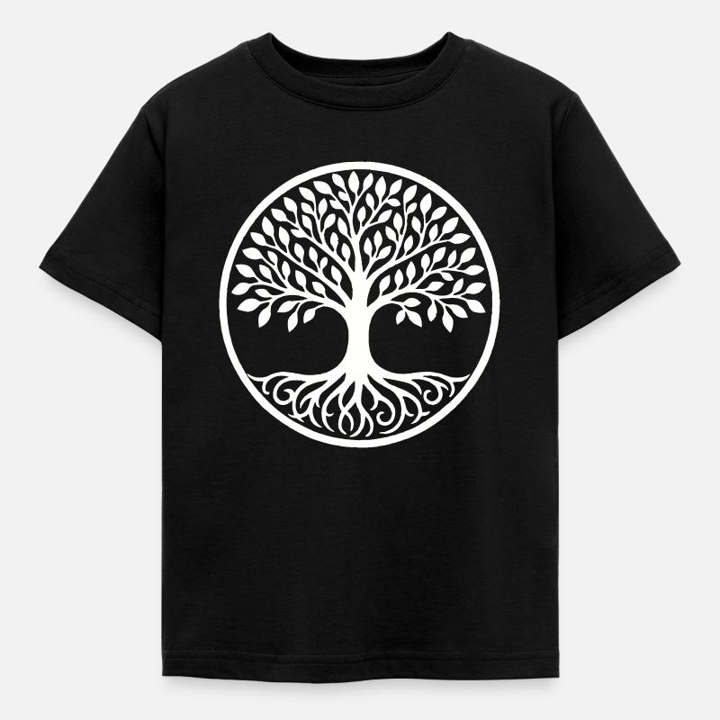 Albero della Vita - Maglietta per bambini - nero