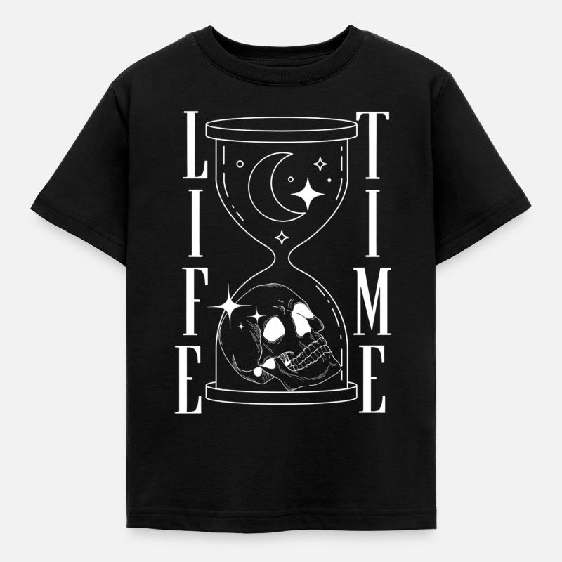 Magic wicca Mystik - Kinder T-Shirt - Schwarz