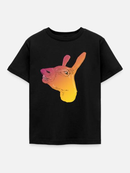 ESEL - Kinder T-Shirt - Schwarz