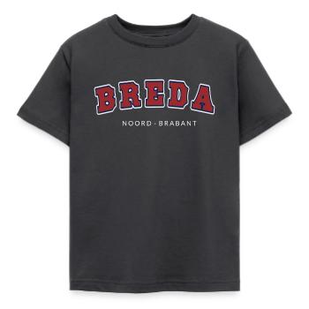 Breda North Brabant - Kids' T-Shirt - dark grey - Front - AI Model Kid Female (0cm)