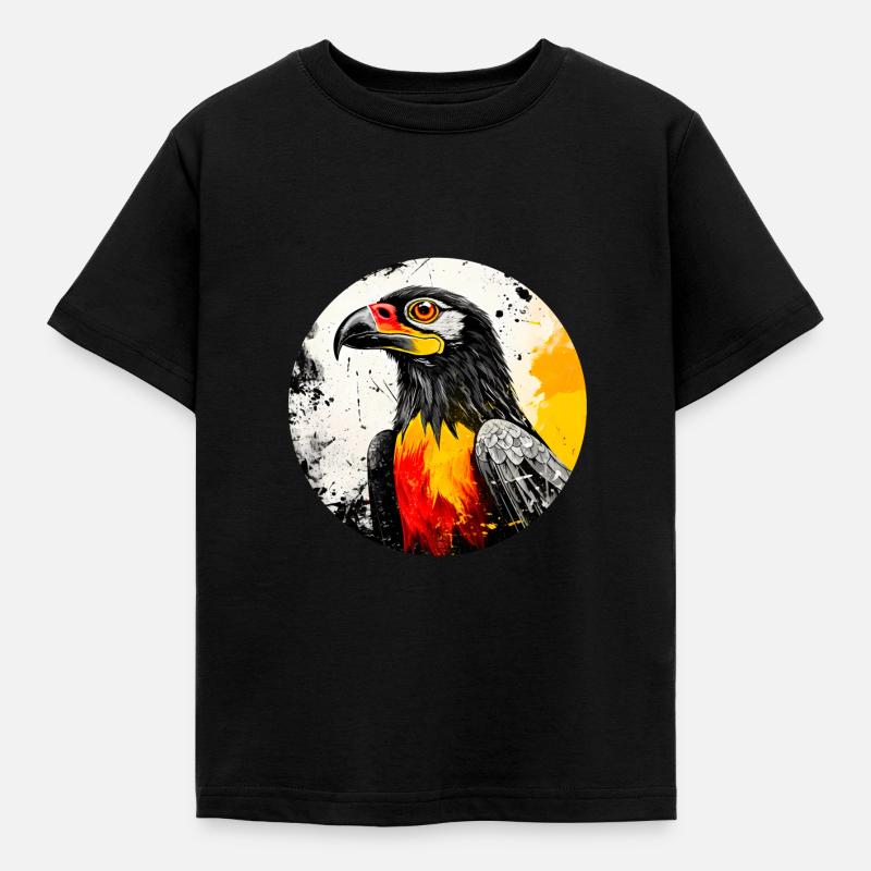 Aquila tedesca - Maglietta per bambini - nero