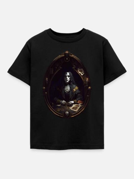 Tarock - Kinder T-Shirt - Schwarz