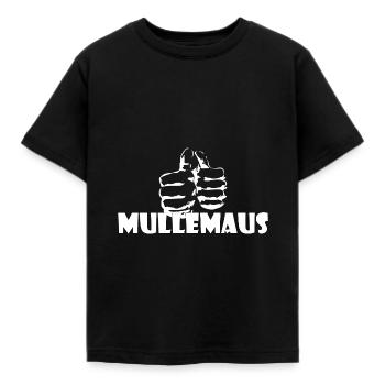 Kosename Mullemaus Geschenkidee - Kinder T-Shirt - Schwarz - Vorne - AI Model Kid Female (0cm)