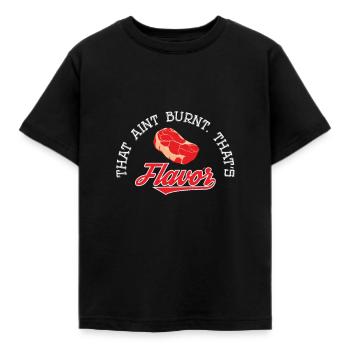 BBQ - T-shirt Enfant - noir - Devant - AI Model Kid Female (0cm)