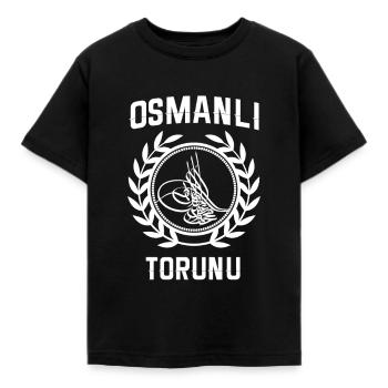 Osmanli Tuerkei Tuerkiye - Kinder T-Shirt - Schwarz - Vorne - AI Model Kid Female (0cm)