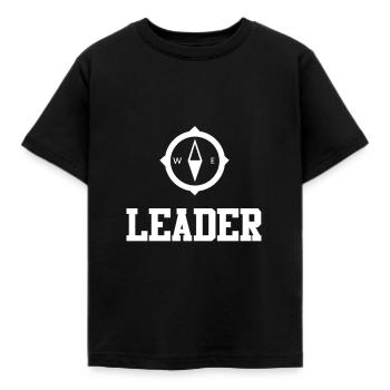 Campfire boy scouts - Kids' T-Shirt - black - Front - AI Model Kid Female (0cm)