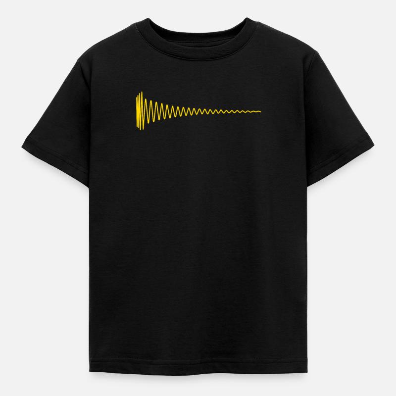 Synthesizer Analog Synth Techno - Electronic - Kids' T-Shirt - black