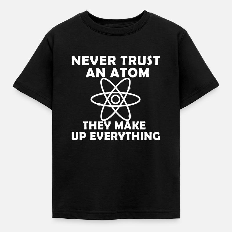 Atom trust - Kids' T-Shirt - black