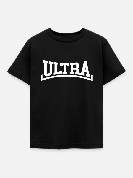 Ultra - Kinder T-Shirt - Schwarz
