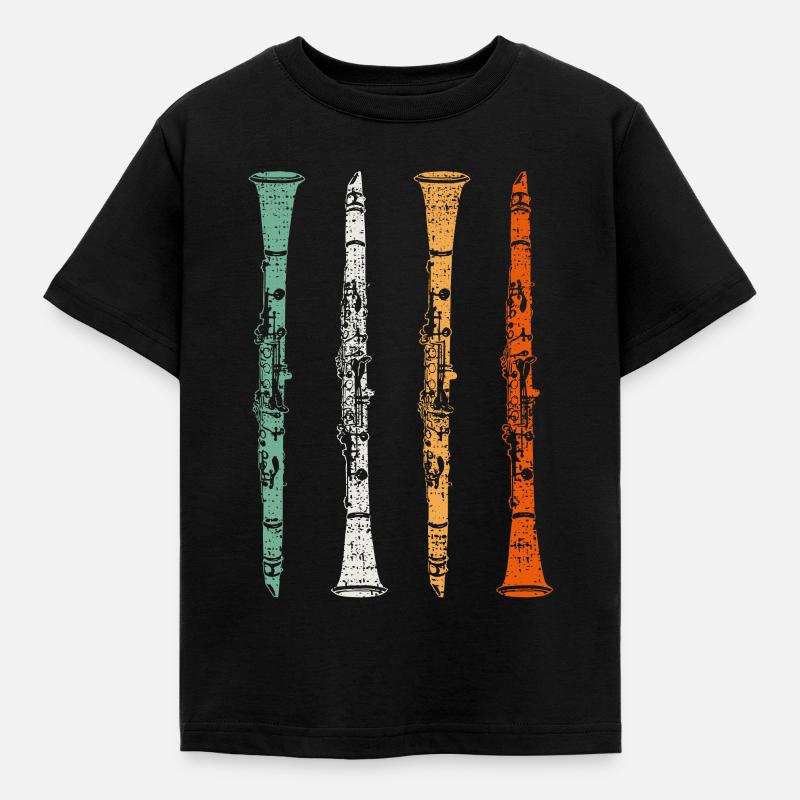 Professeur de clarinette - T-shirt Enfant - noir