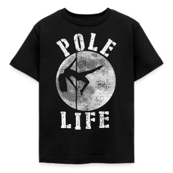 Pole Dance - Kinder T-Shirt - Schwarz - Vorne - AI Model Kid Female (0cm)