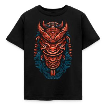 Dragon Gnome - Kinder T-Shirt - Schwarz - Vorne - AI Model Kid Female (0cm)