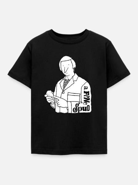 Ein feiner Spud - Kinder T-Shirt - Schwarz