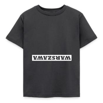 Die Warschauer - Kinder T-Shirt - Dunkelgrau - Vorne - AI Model Kid Female (0cm)
