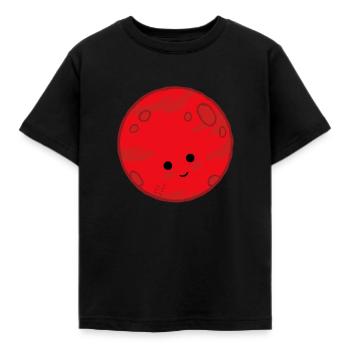 Mars – Empreintes du rover martien - T-shirt Enfant - noir - Devant - AI Model Kid Female (0cm)