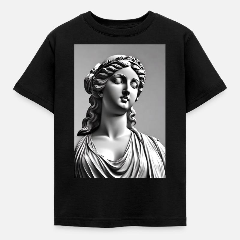 Aphrodite I - Kinder T-Shirt - Schwarz