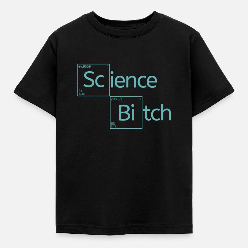 Science - Kinder T-Shirt - Schwarz