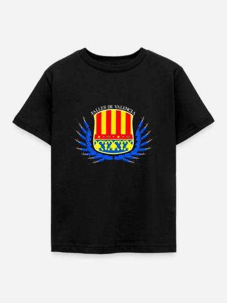 Falles Valencia Pyrotechnik - Kinder T-Shirt - Schwarz