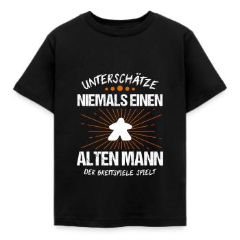 Brettspiel Board Game Brettspiel Spiele Geschenk - Kinder T-Shirt - Schwarz - Vorne - AI Model Kid Female (0cm)