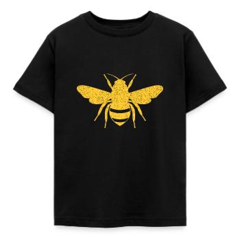 Abeille abeille insecte - T-shirt Enfant - noir - Devant - AI Model Kid Female (0cm)