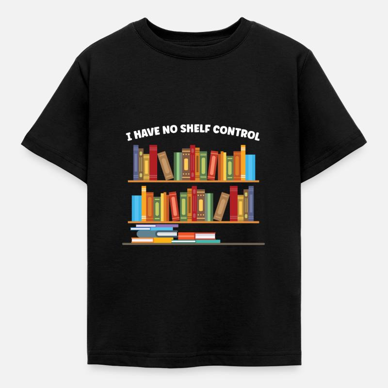 Library Librarian Libraries Gift - Kids' T-Shirt - black