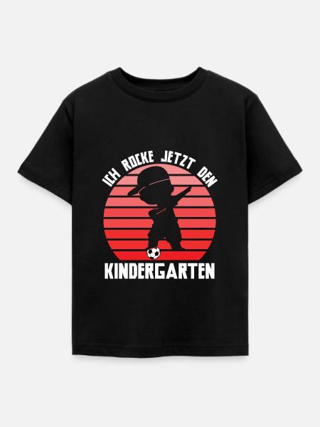 Kindergartenanfang Kindergarten Kindergartenkind G - Kinder T-Shirt - Schwarz