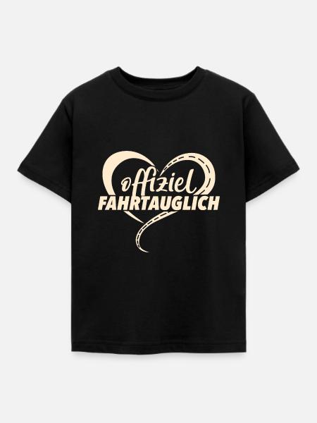 Führerschein Bestanden - Kinder T-Shirt - Schwarz