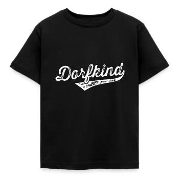 Dorfkind T-Shirt Herren Damen Dorf Land Dorfkind - Kinder T-Shirt - Schwarz - Vorne - AI Model Kid Female (0cm)