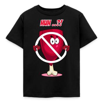 Lustiger Vegan Schinken - Kinder T-Shirt - Schwarz - Vorne - AI Model Kid Female (0cm)