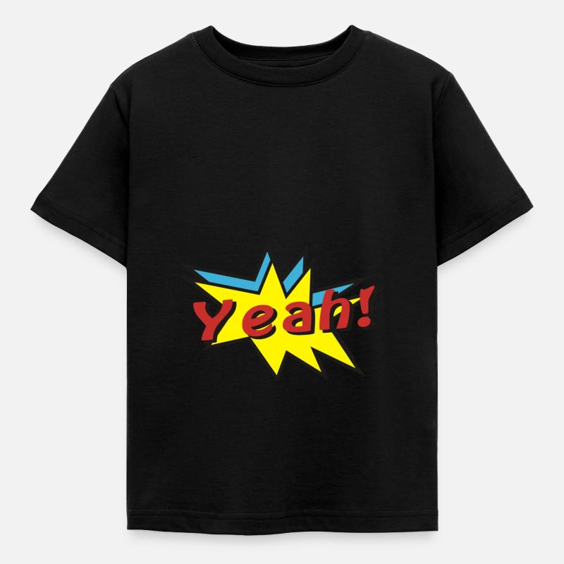 ouais comic - T-shirt Enfant - noir