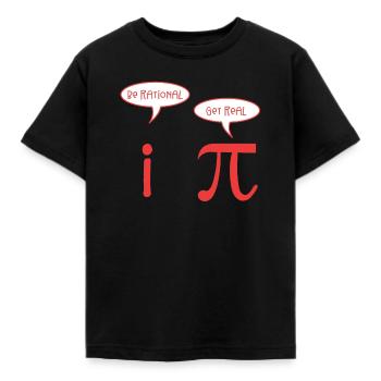 Mathe - Kinder T-Shirt - Schwarz - Vorne - AI Model Kid Female (0cm)