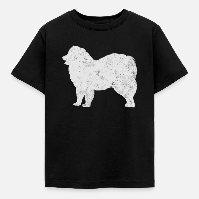 Samoyed Samoyed propriétaire de chien - T-shirt Enfant - noir