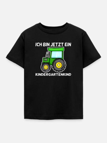 Kindergarten Kindergartenkind - Kinder T-Shirt - Schwarz