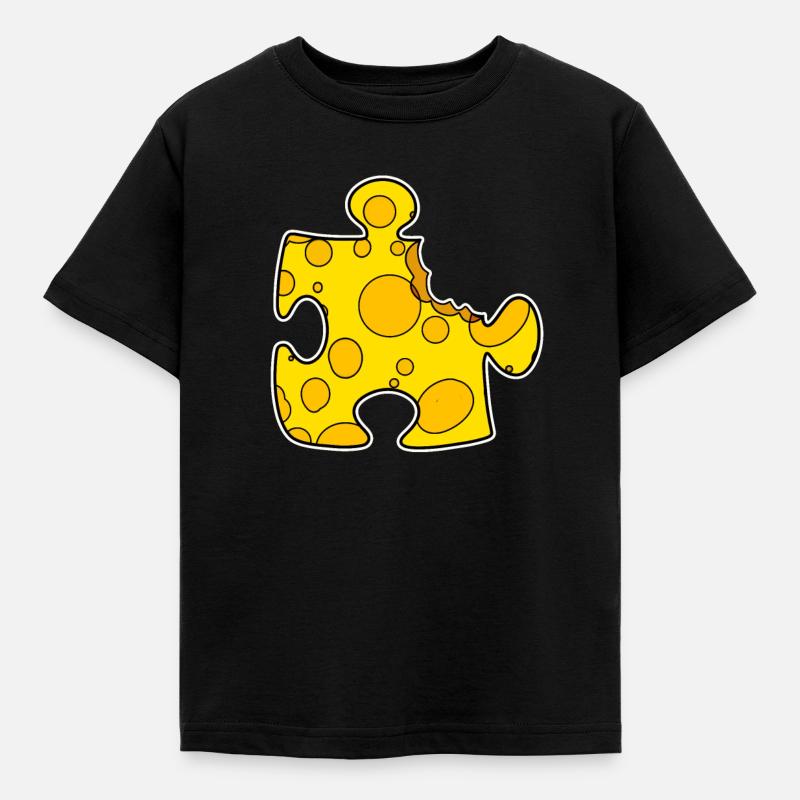 Puzzle - T-shirt Enfant - noir