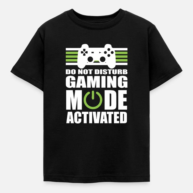 Mode de jeu Ne pas déranger - T-shirt Enfant - noir