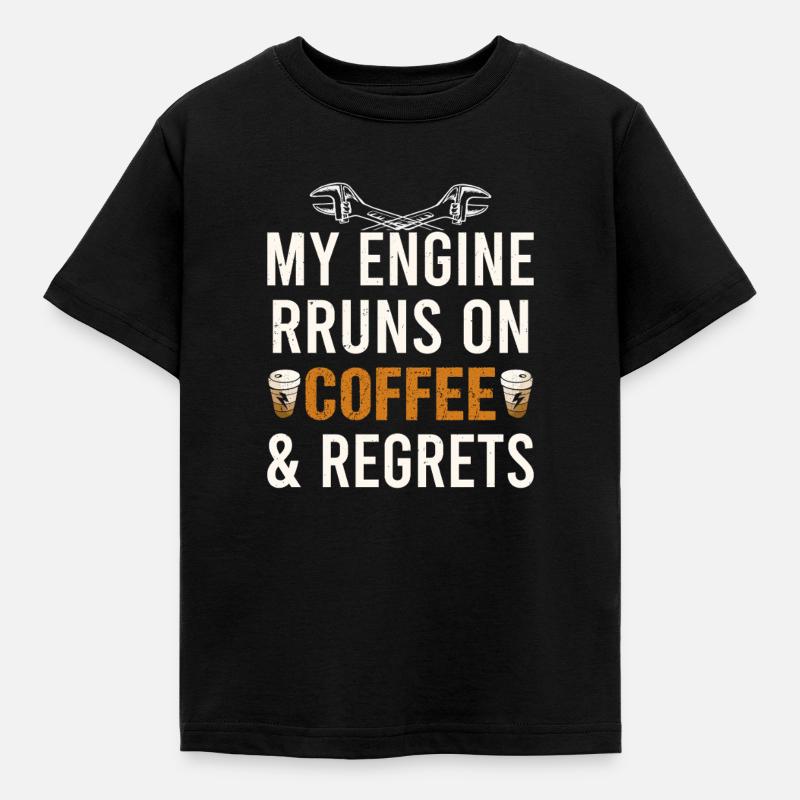 Mechanical Engineering Mechanical Engineer - Kids' T-Shirt - black
