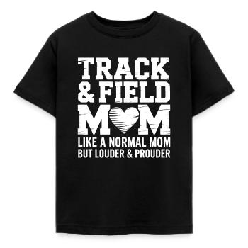 Athletics Sayings Athletics Gift - Kids' T-Shirt - black - Front - AI Model Kid Female (0cm)