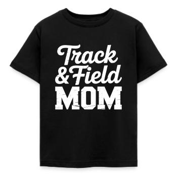Athletics Sayings Athletics Gift - Kids' T-Shirt - black - Front - AI Model Kid Female (0cm)