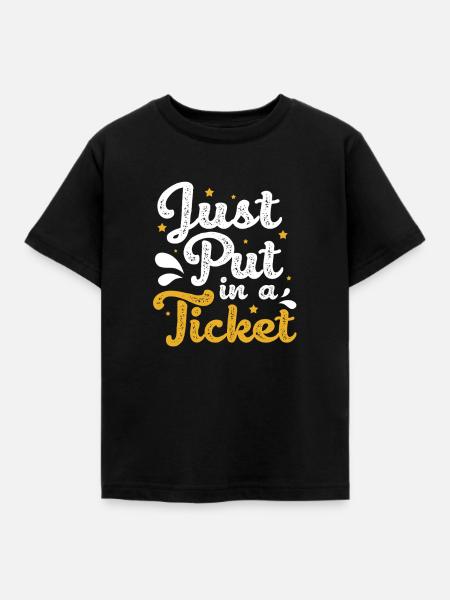 Tech Support - Kinder T-Shirt - Schwarz