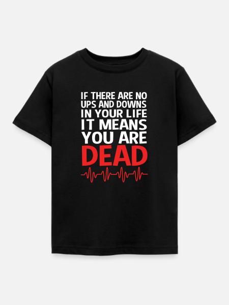 Notfall Krankenschwester Ambulanz - Kinder T-Shirt - Schwarz