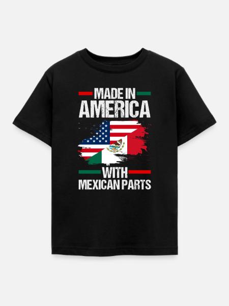 Mexican Mexico - Kinder T-Shirt - Schwarz