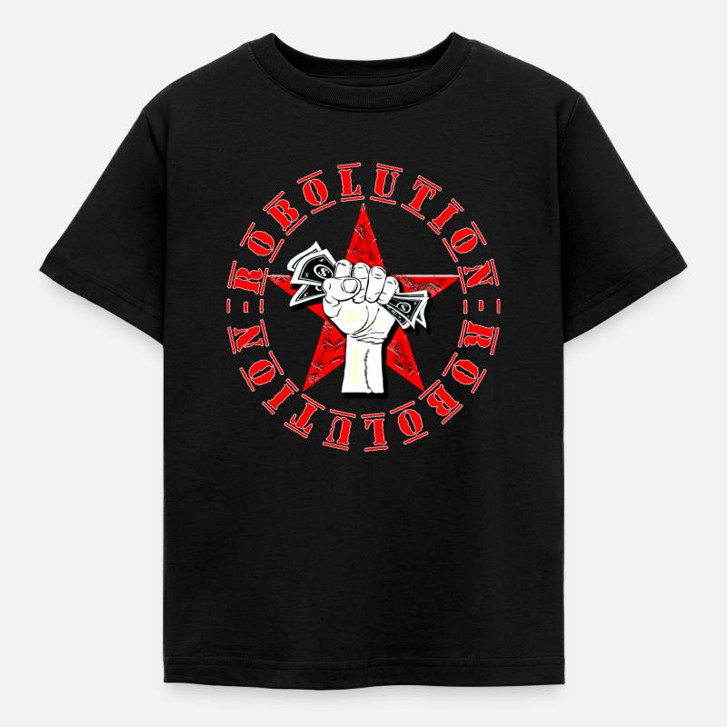 Lution de vol - T-shirt Enfant - noir
