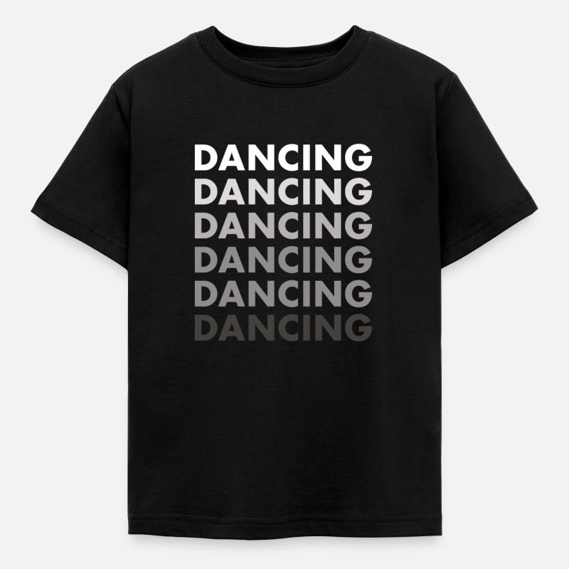 Dancer Dancing - Kids' T-Shirt - black