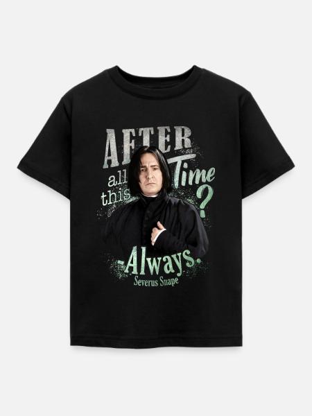 Harry Potter Serverus Snape Always. - Kinder T-Shirt - Schwarz