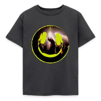 Entrepôt (logo Lime) - T-shirt Enfant - charbon - Devant - AI Model Kid Female (0cm)