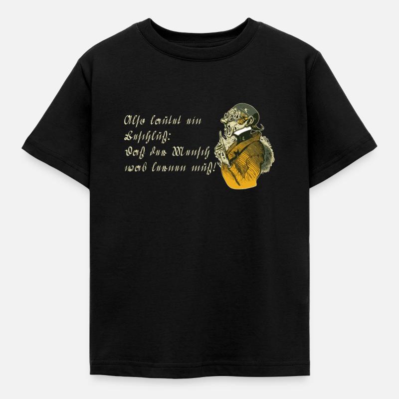 Lehrer - Kinder T-Shirt - Schwarz