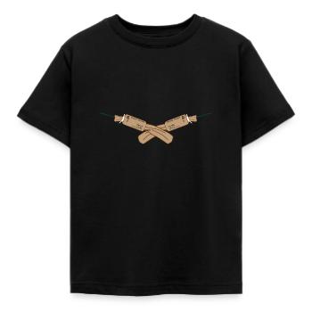 Feux d'artifice Pyro Trueno - T-shirt Enfant - noir - Devant - AI Model Kid Female (0cm)