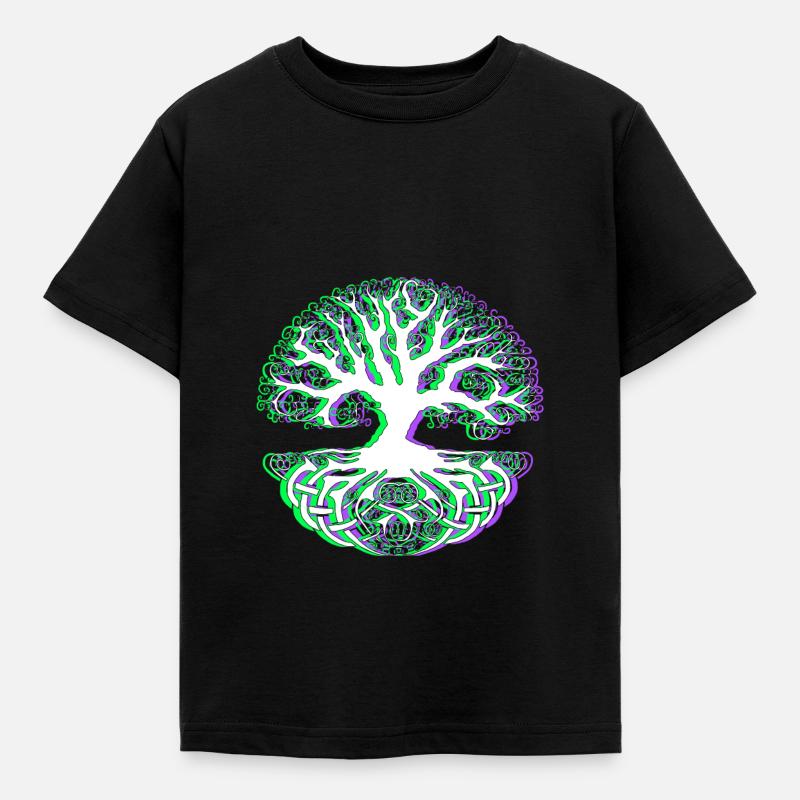Celtic knot - Kids' T-Shirt - black