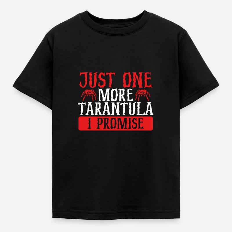 Only one tarantula left - Kids' T-Shirt - black
